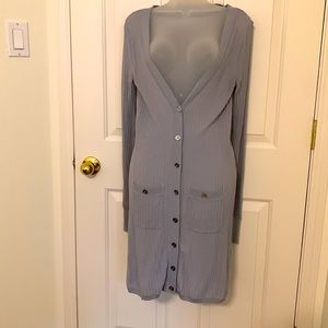 Cardigan made by Cardigan. Size small. Grey